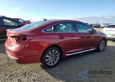 2016 Hyundai Sonata Sport from USA, damaged, VIN 5NPE34AF8GH396411